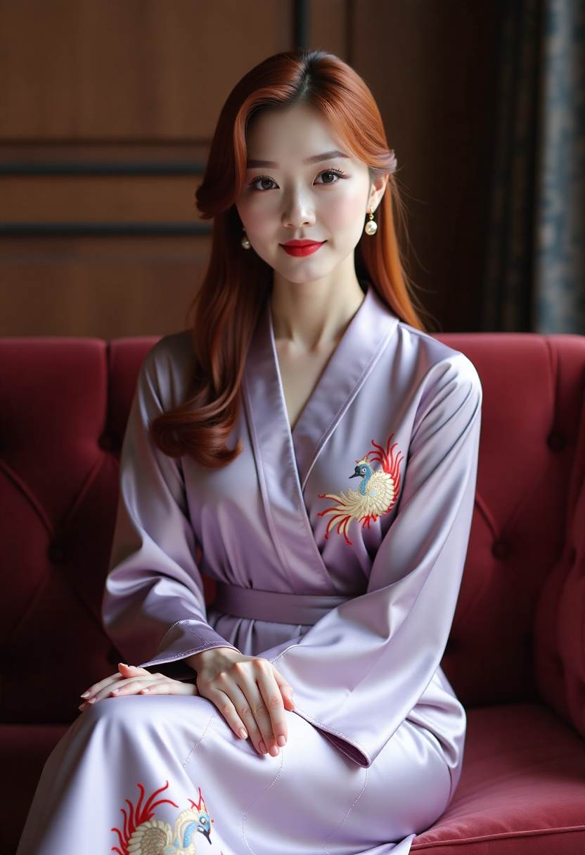 山村木屋与村民